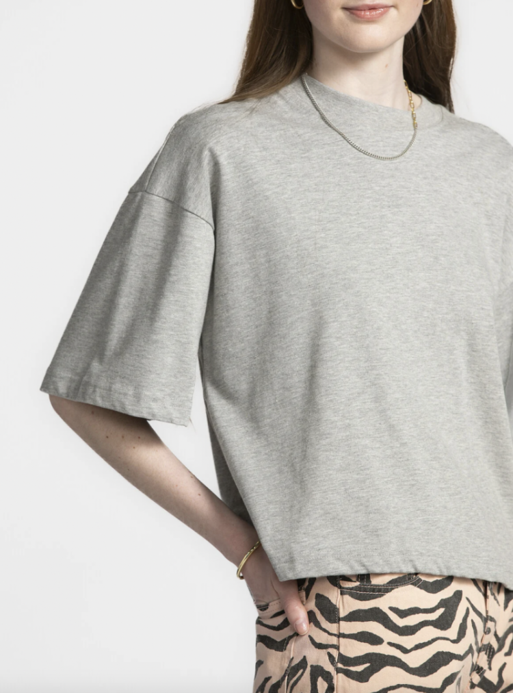 Tiara t-shirt Grey Melange