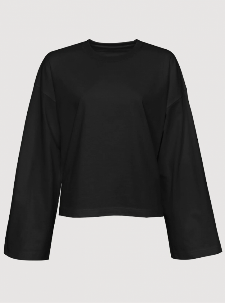Aline LS t-shirt Black