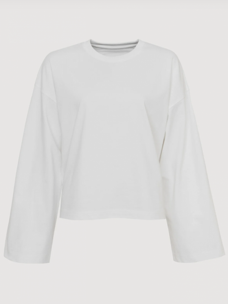 Aline LS t-shirt White