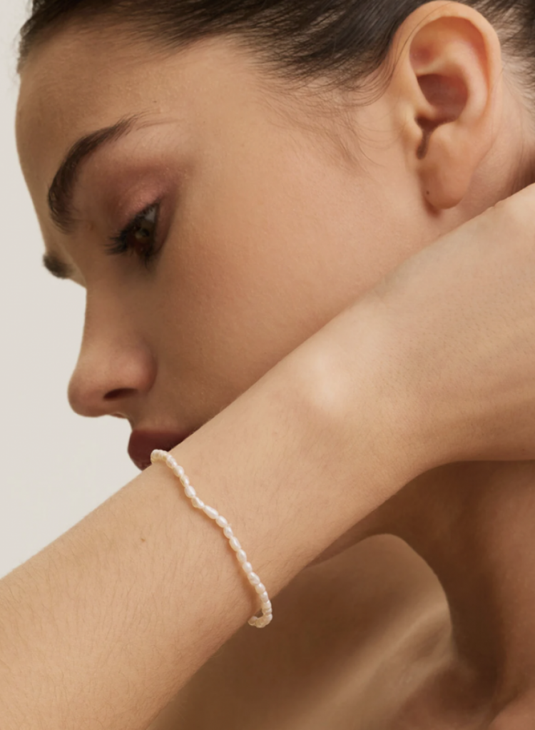 Armband fyra Pearl