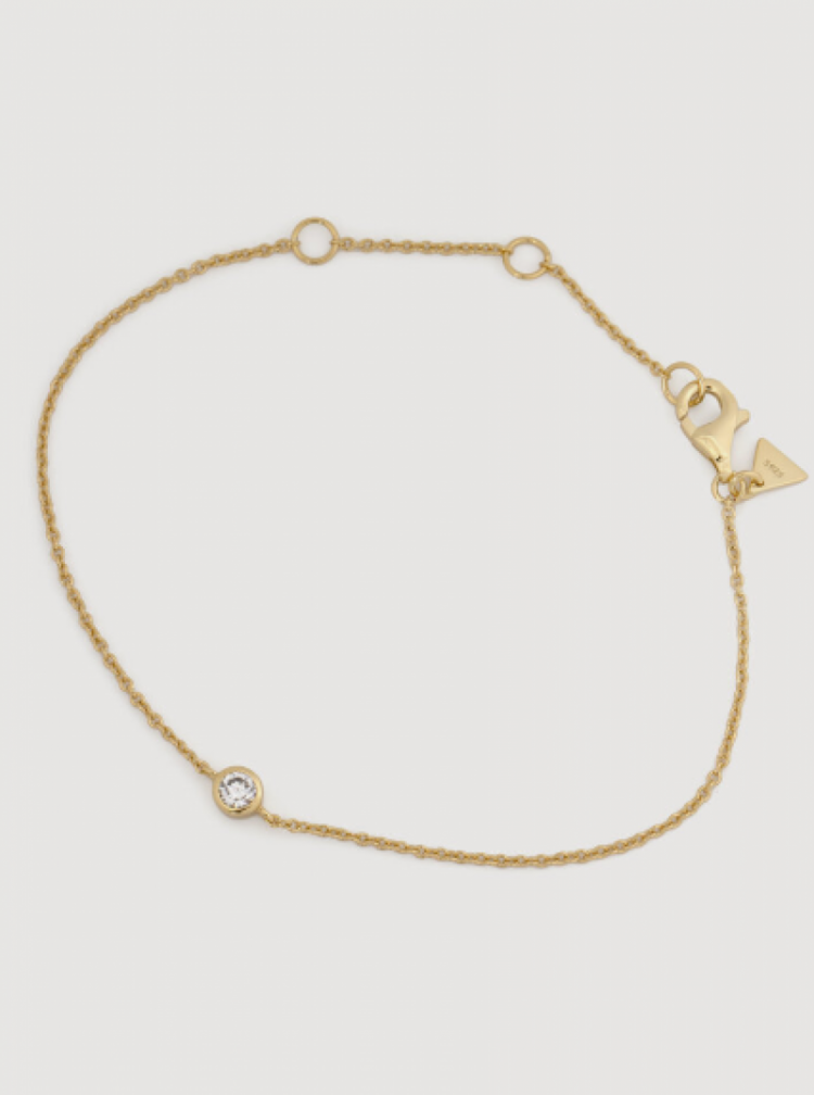 Armband hugo strass goud Gold