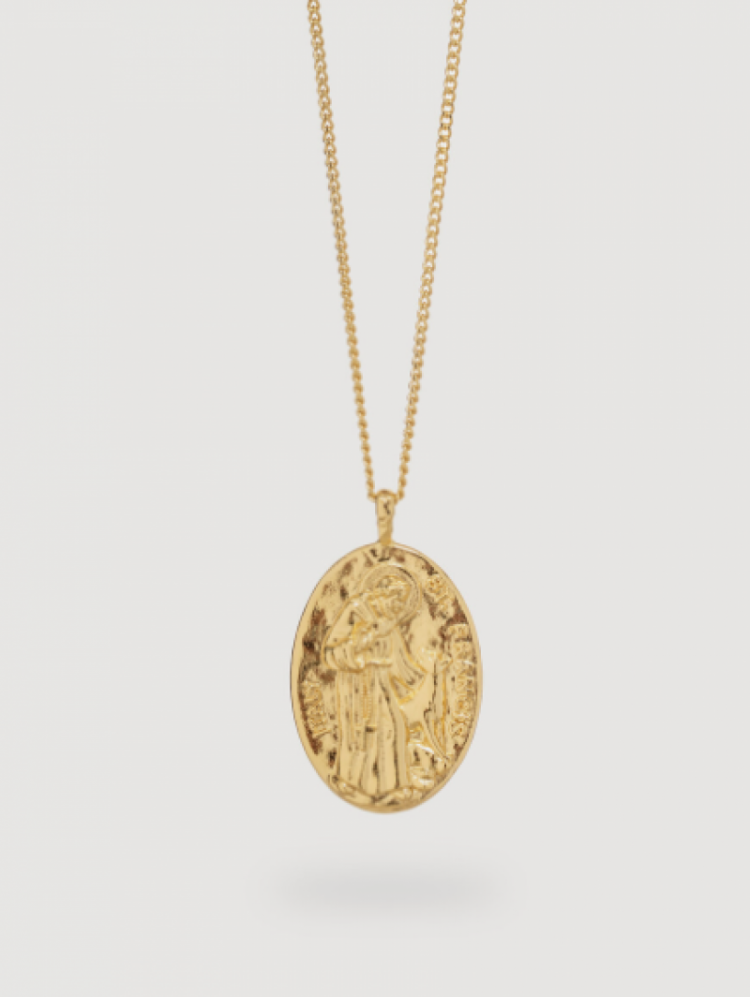 Rana St. Francis Necklace Gold