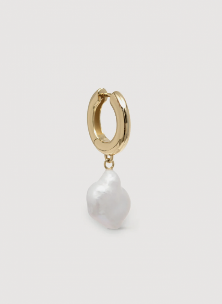 Oorbel Jazz Pearl Gold