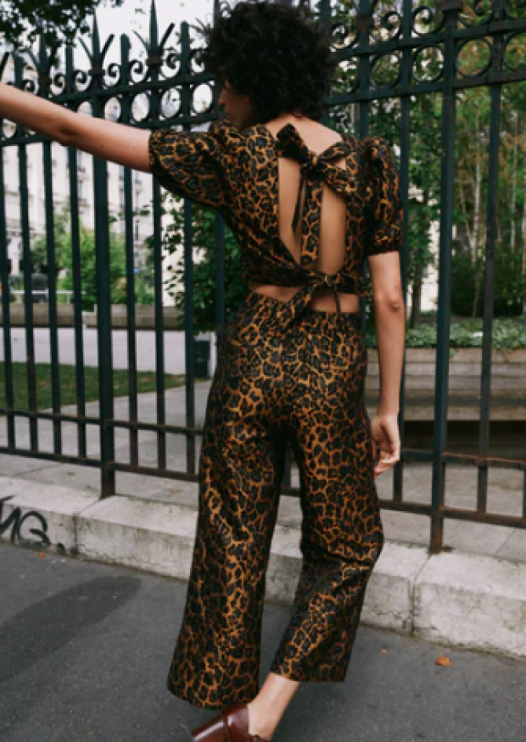 Pantalon Zita Leopard