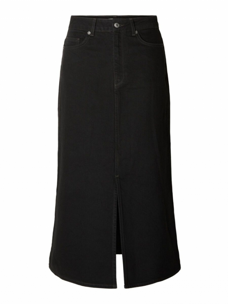 Slfkrista gerda hw black denim Black Denim