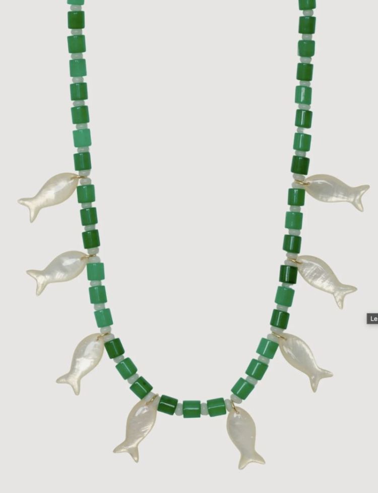 Allison ketting Multi groen