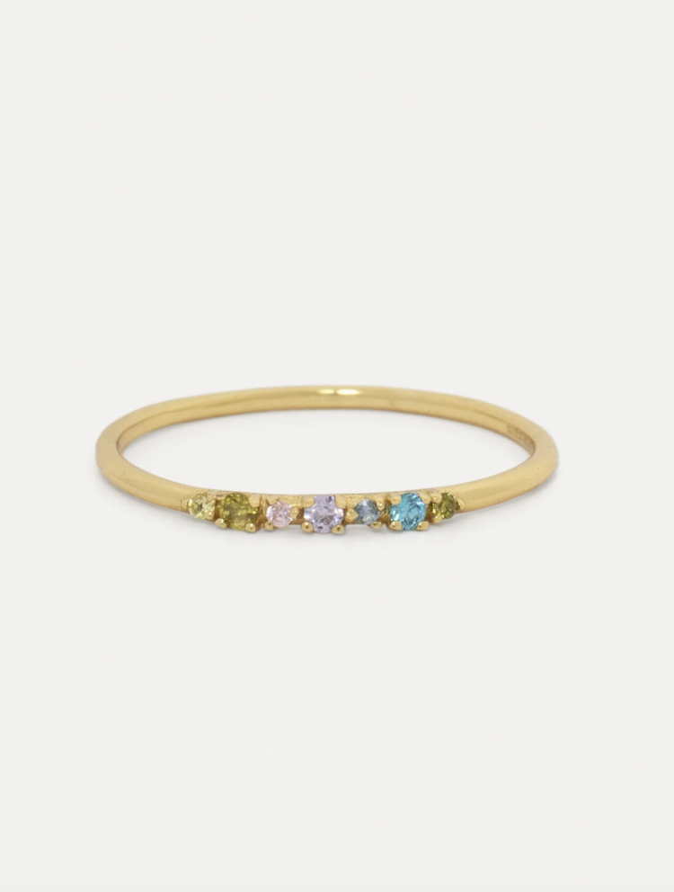 Chloe Vintage Multi ring Gold