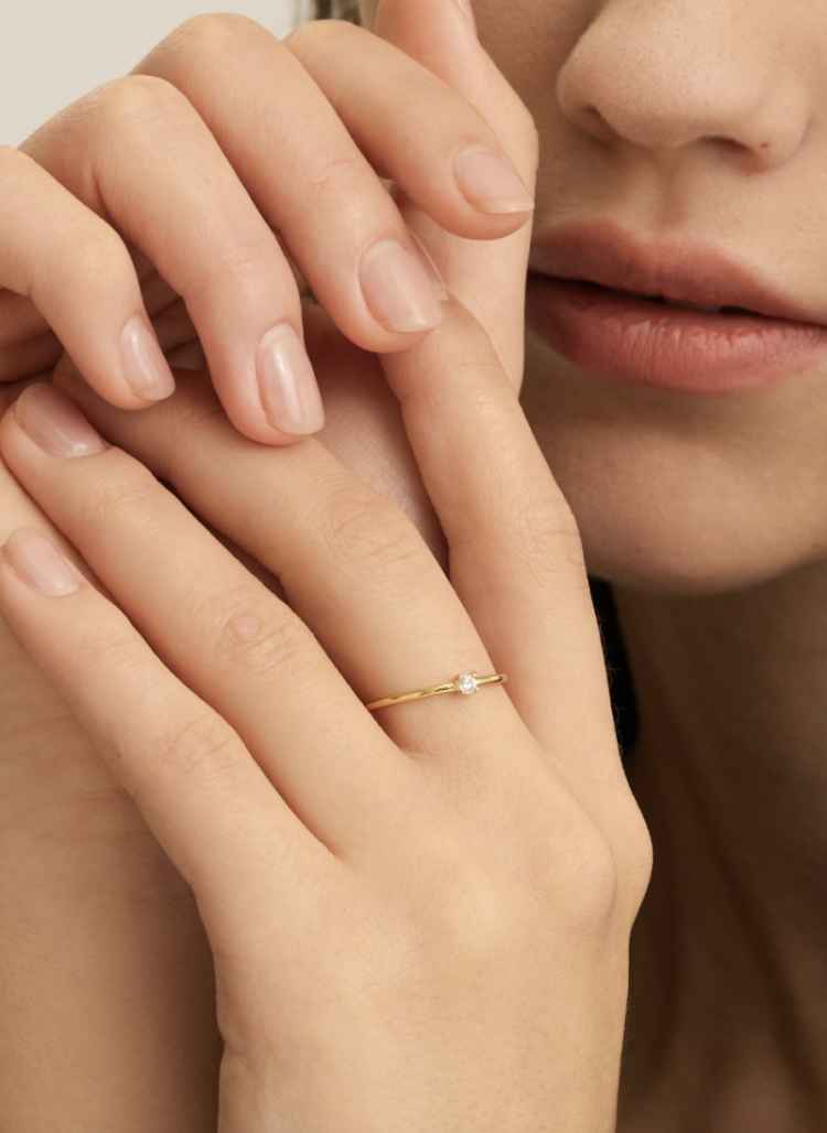 Chloe Moodstone ring Gold