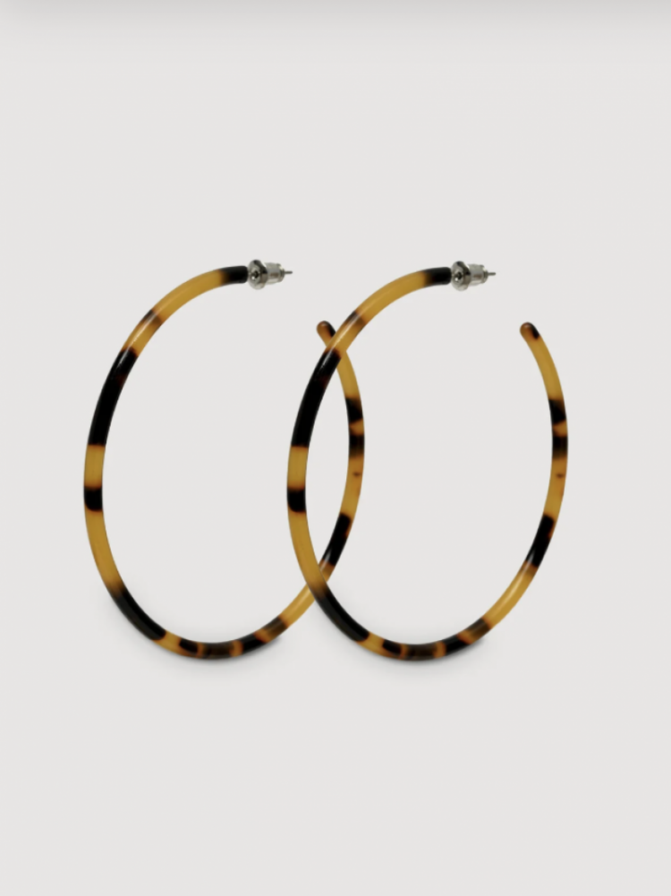Maya Earrings per set  Dark Tortue