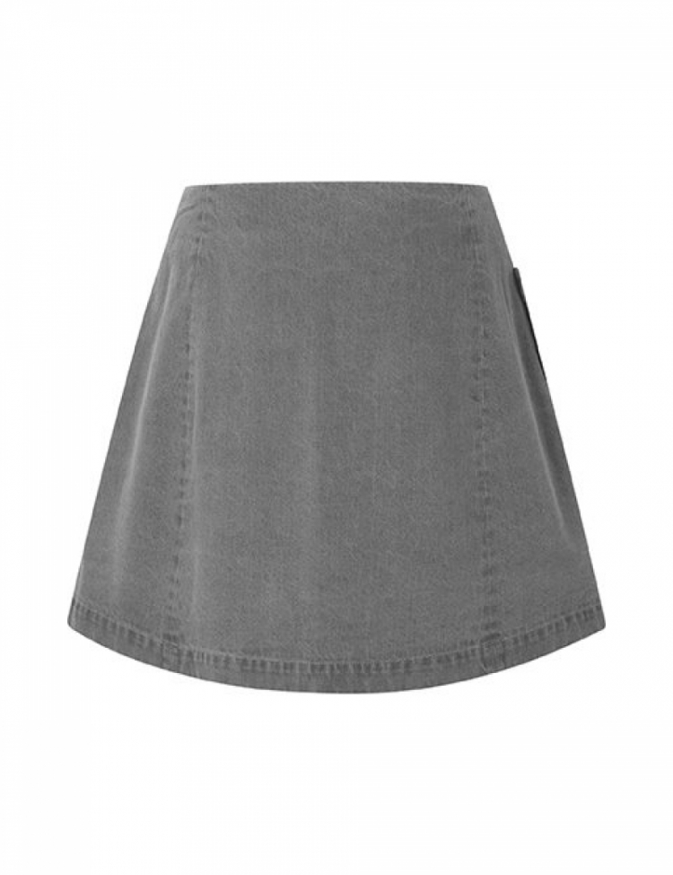 Callista Keya-M Skirt Light grey wash