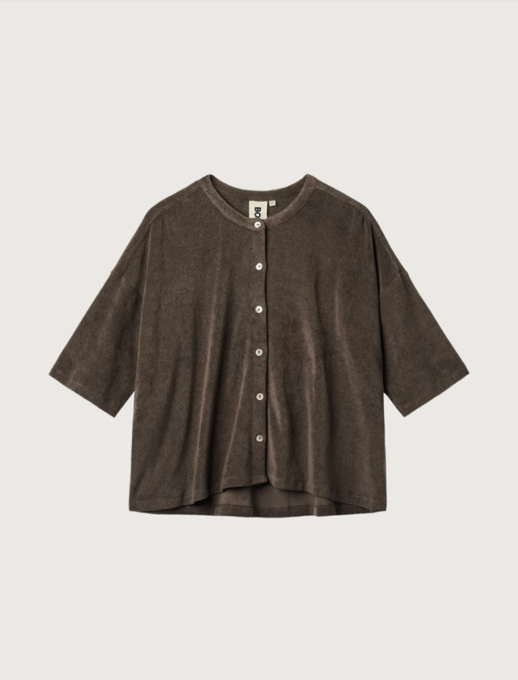 Naram Oversized shirt coffee
