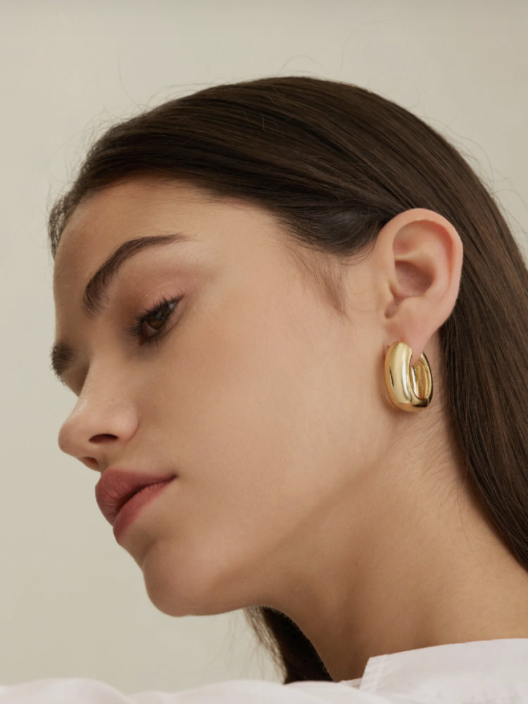 Oorbel set fara XL chunky gold