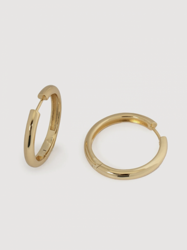Fara large hoops set earring gold