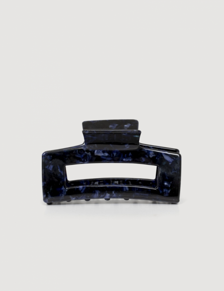 Haarclip rectangle maat M Blue