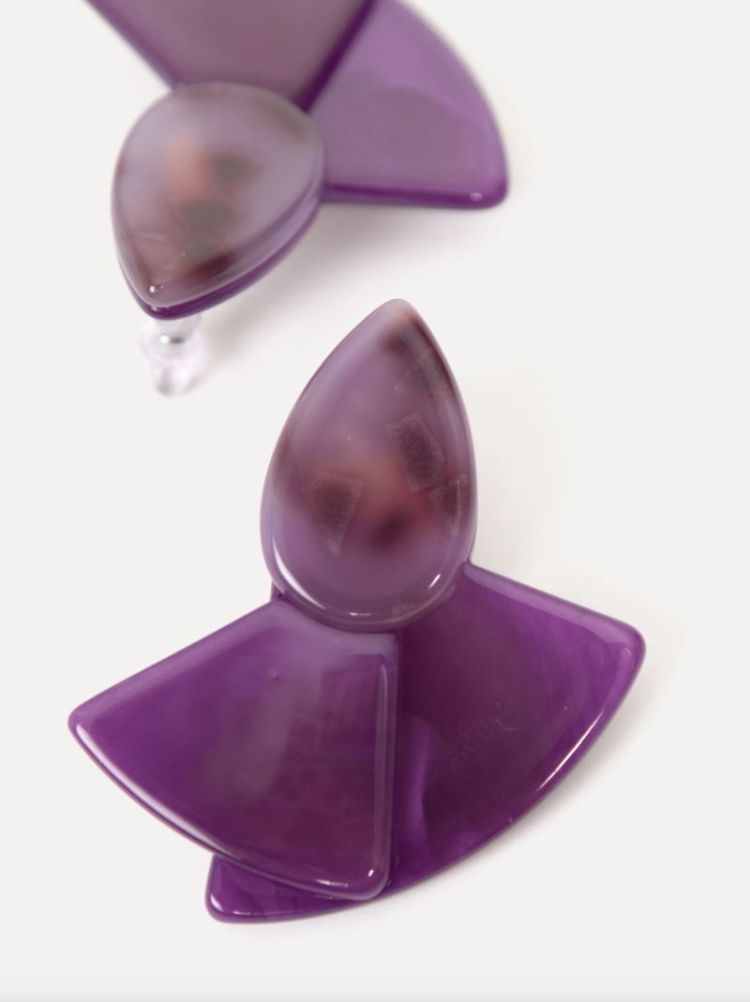 Mevin set oorbellen framboise