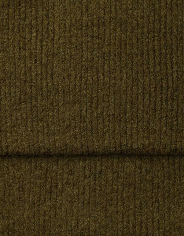 SLFLULU WOOLBLEND NARROW KNIT  Fir green melan
