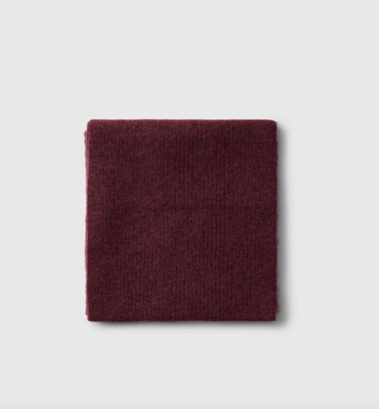 SLFLULU WOOLBLEND NARROW KNIT Tawny port