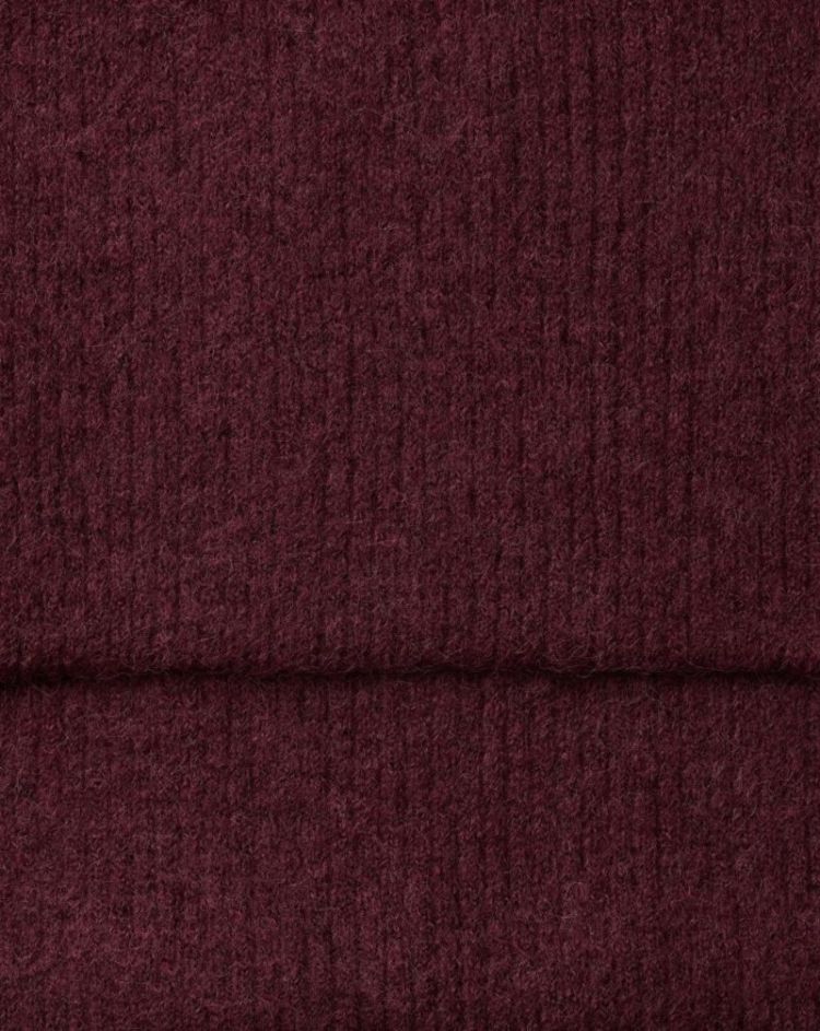 SLFLULU WOOLBLEND NARROW KNIT  Tawny port 