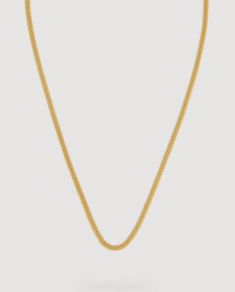 Rana mesh necklace Gold