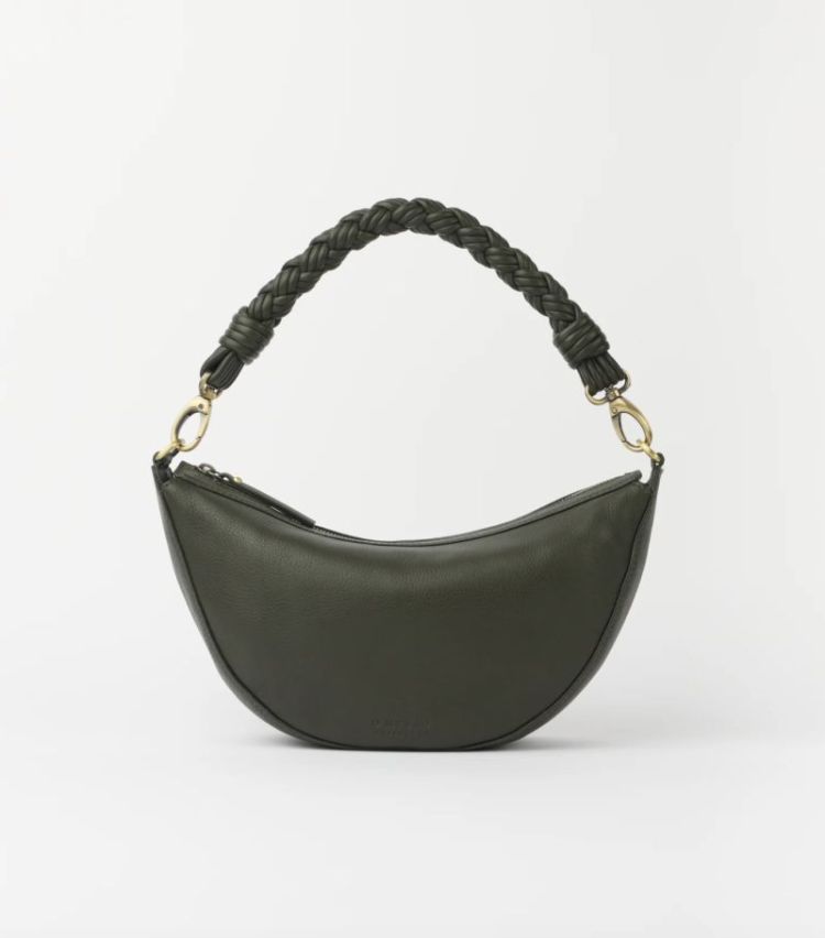 Leo twisted handle Moss green
