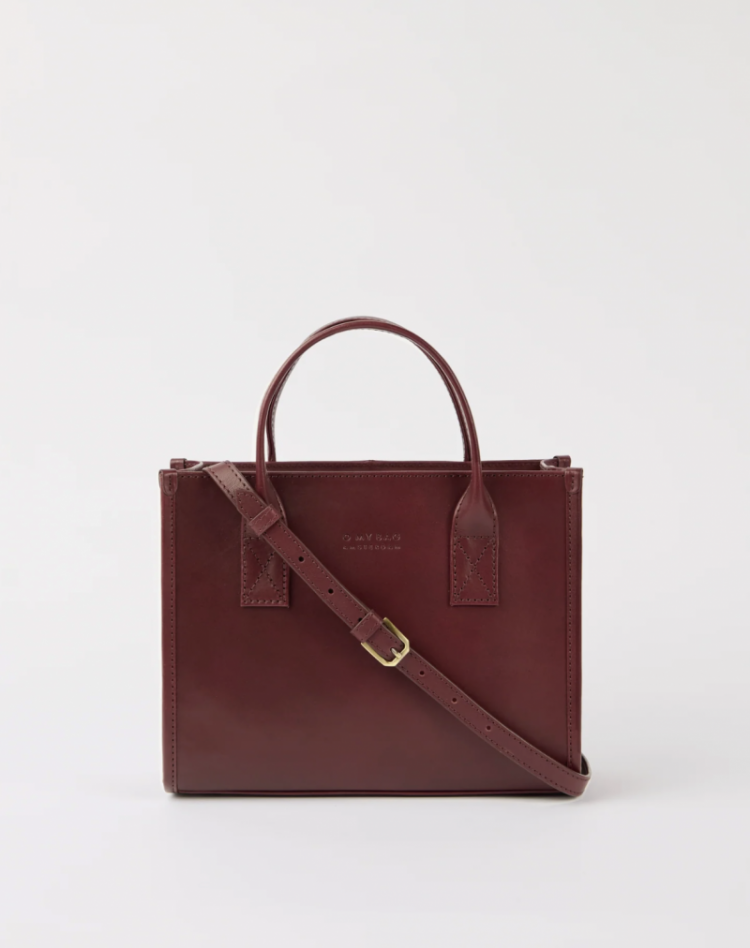 Jackie Midi + Strap Dark Cherry