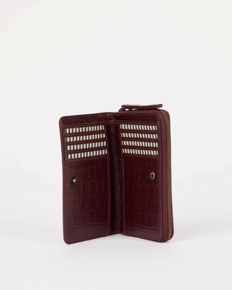 Jett wallet Dark Cherry Cro