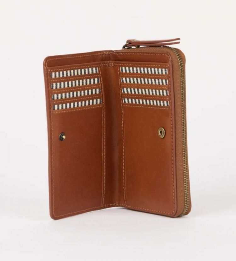 Jett wallet cognac