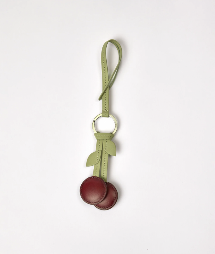 Cherry Bag Charm Ruby
