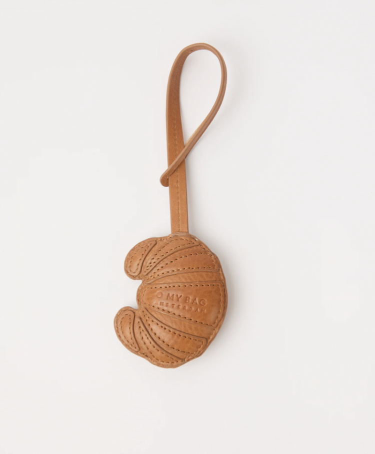 Croissant Bag Charm Wild Oak