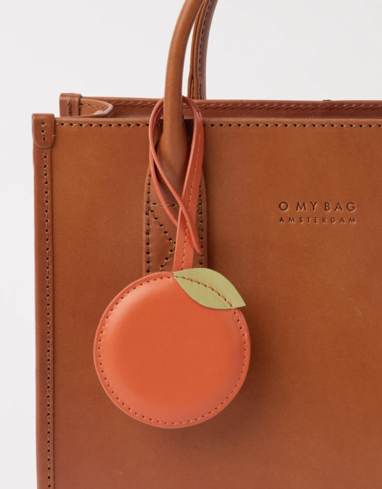 Orange Bag Charm Tangerine