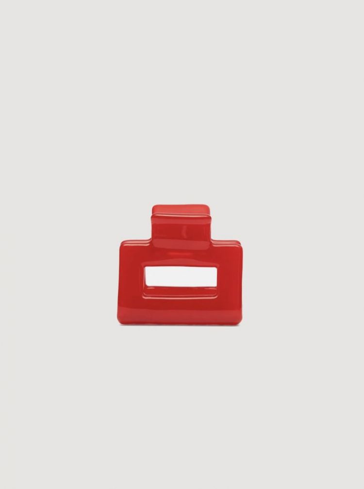 Haarspeld rechthoekig XS Red