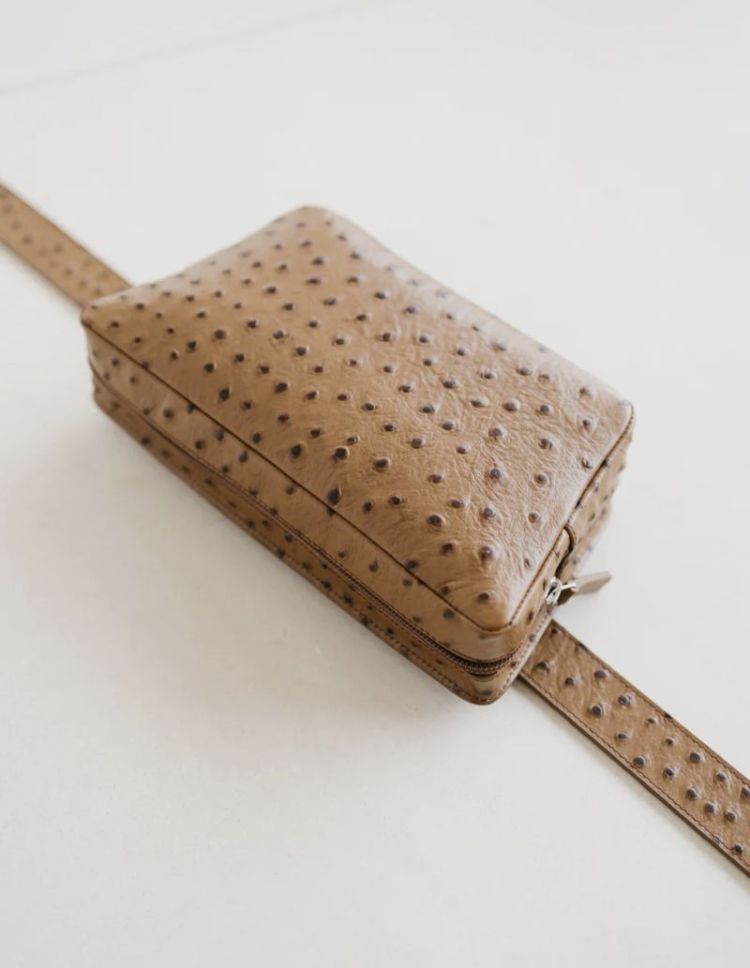 Trepezium Belt Bag Palemo struzzo