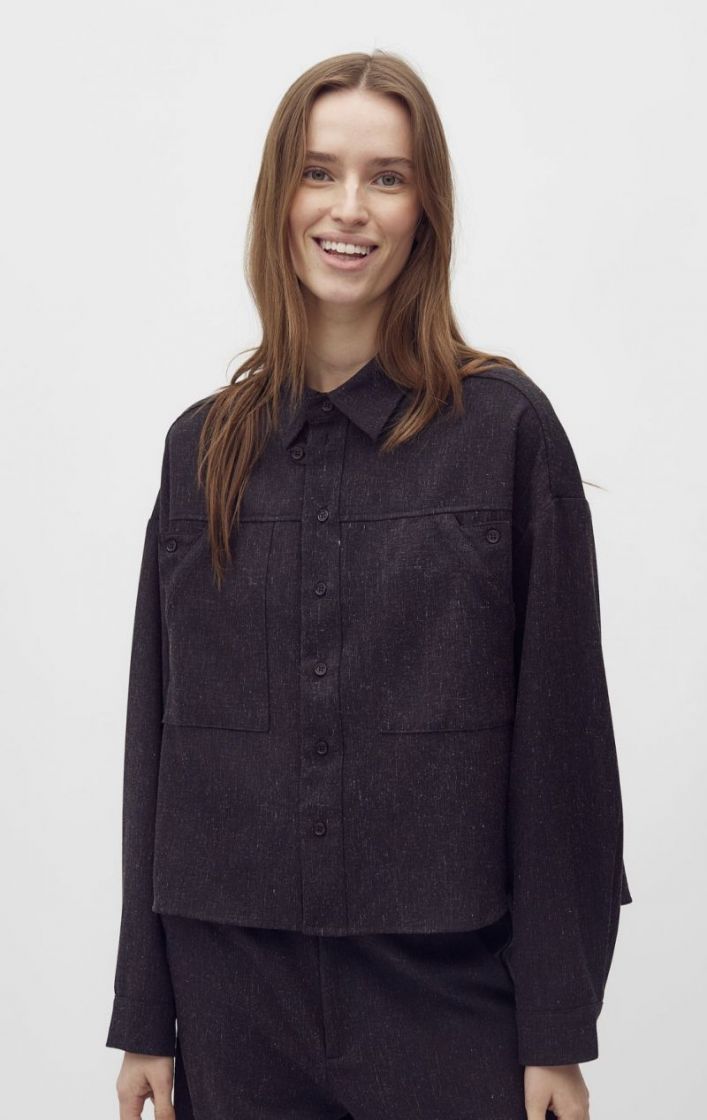 Levya-M shirt Midnight navy