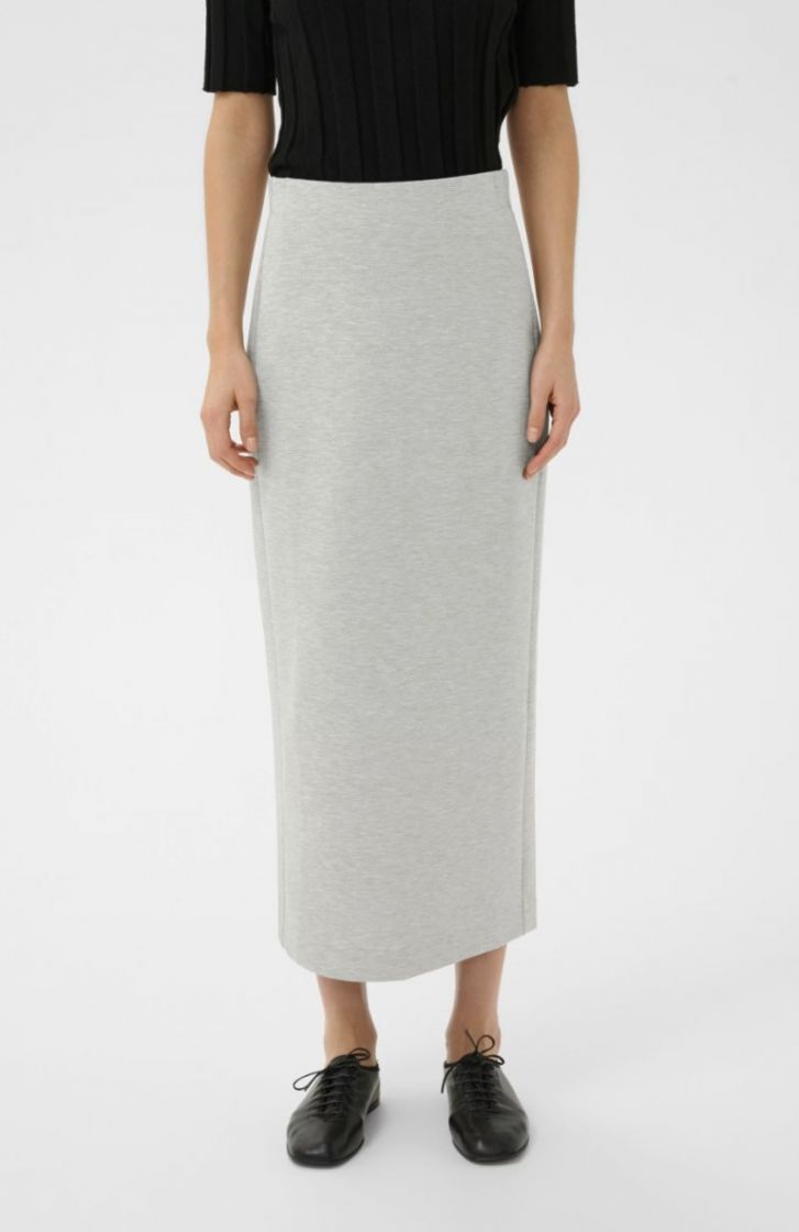 AidalW Melange Skirt melange granite