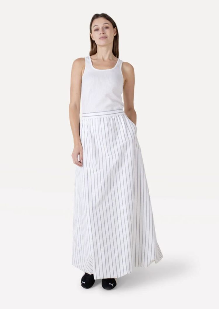 Alorlena skirt Crown blue stri