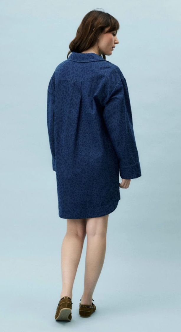 Aglossa Robe Blue Jean