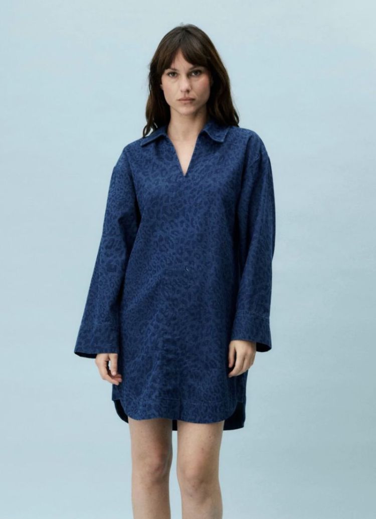 Aglossa Robe Blue Jean