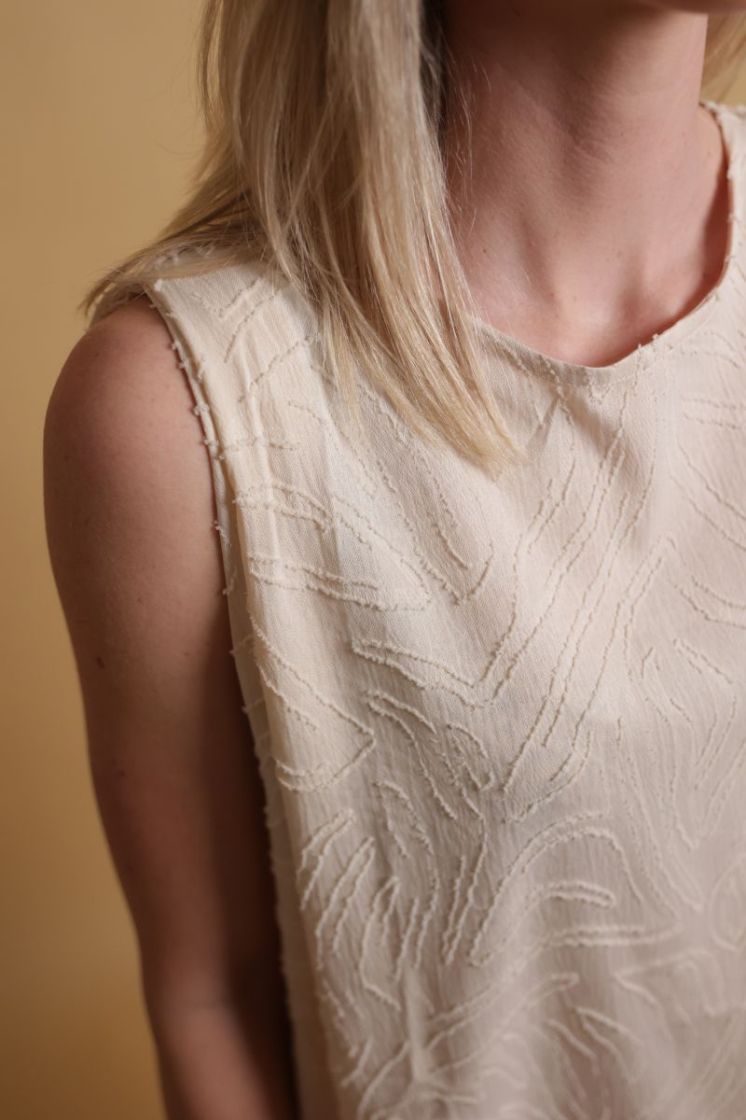 Robe courte Cream