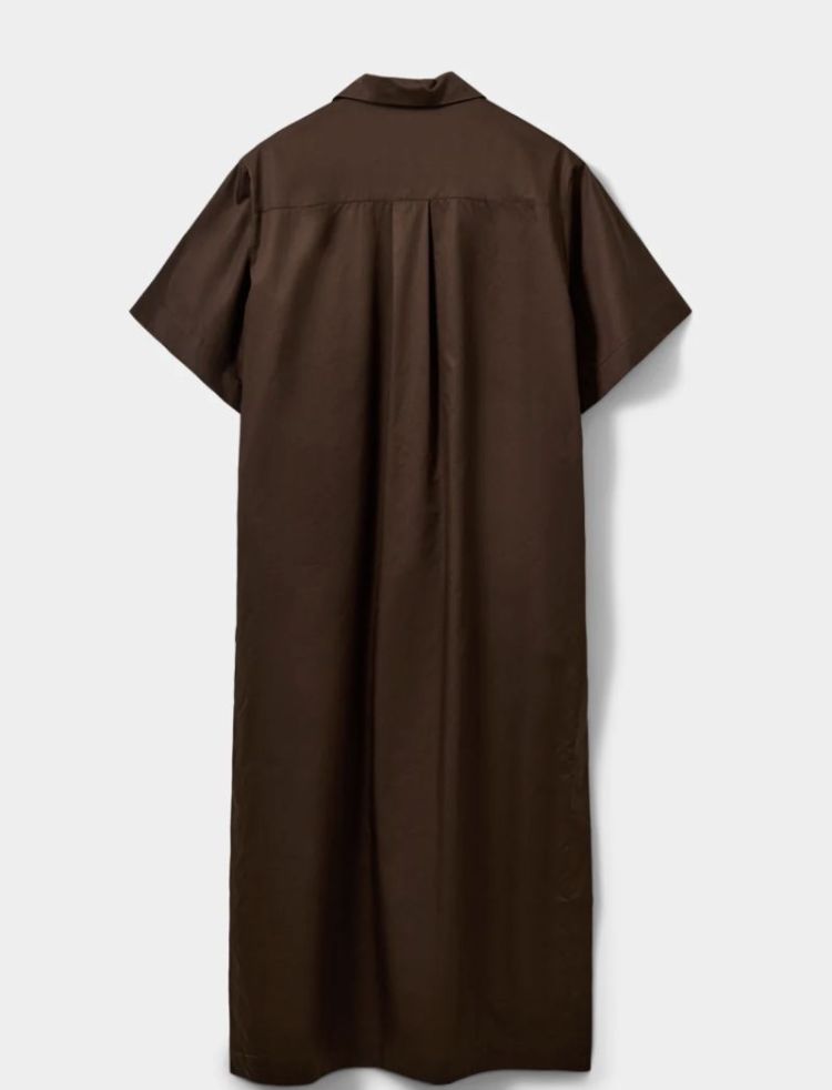 Asanasw oversize shirt dress Intense browna