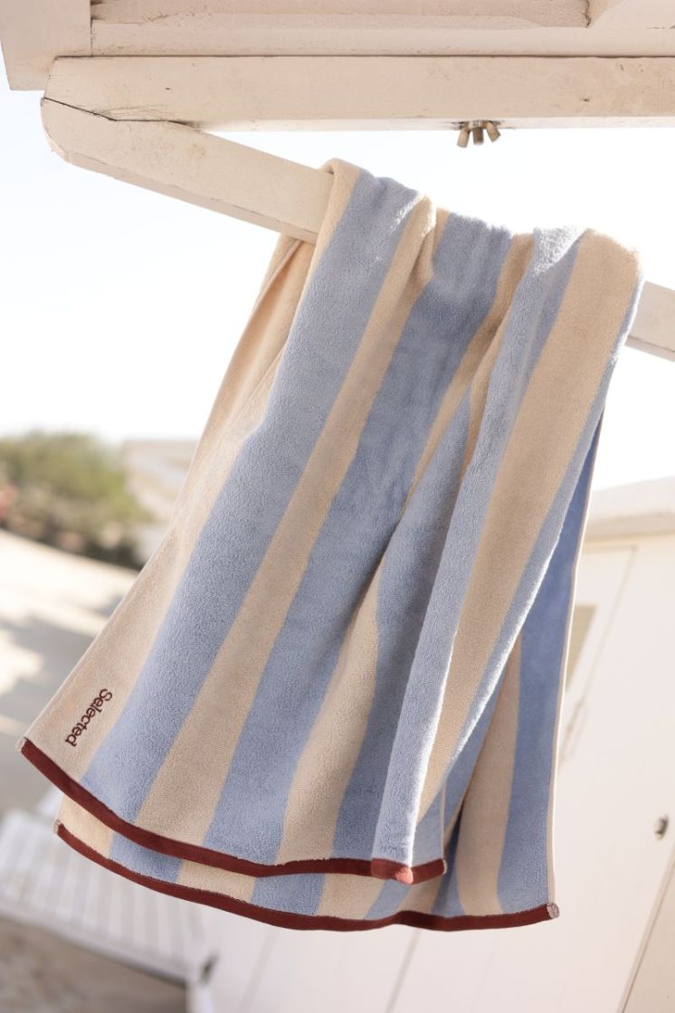 Slfgio towel Cashmere Blue S