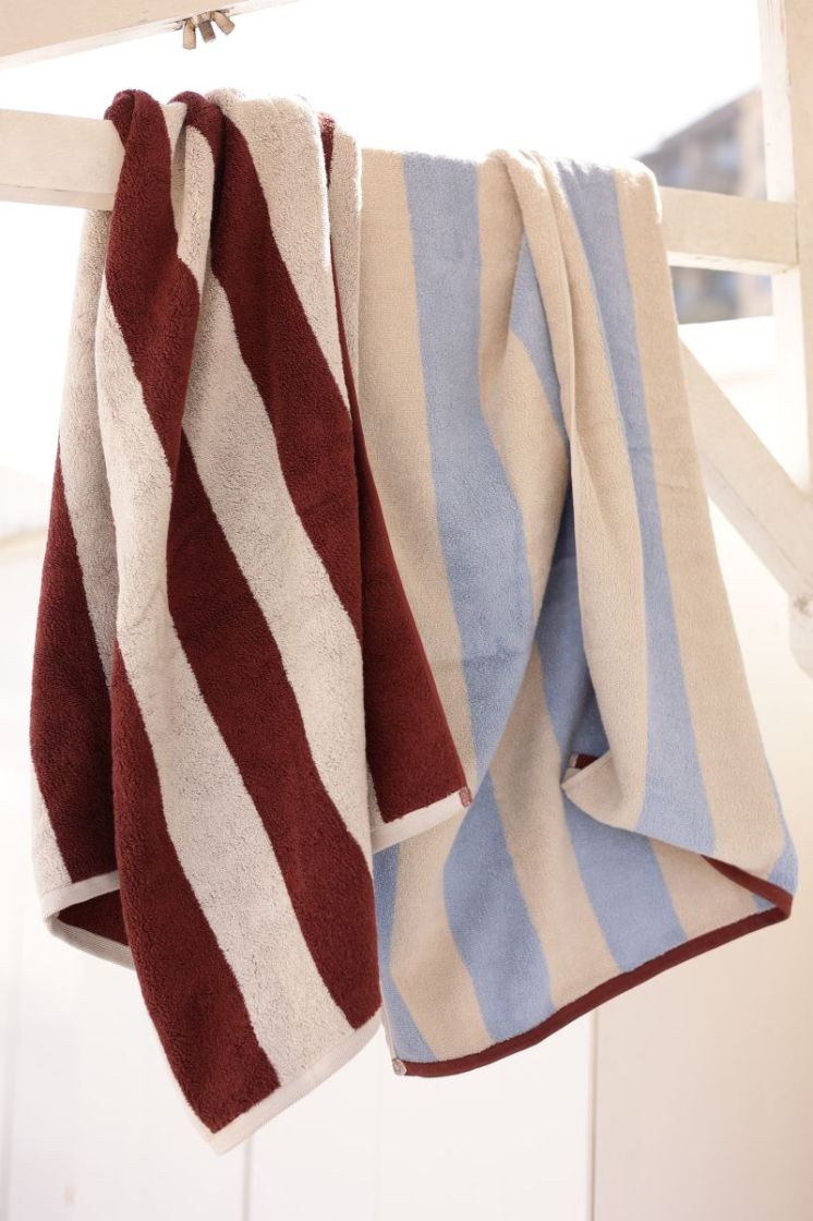 Slfgio towel  Birch STRIPES