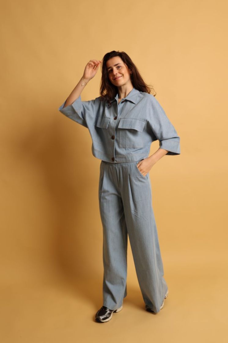 Veste etienne Indigo 