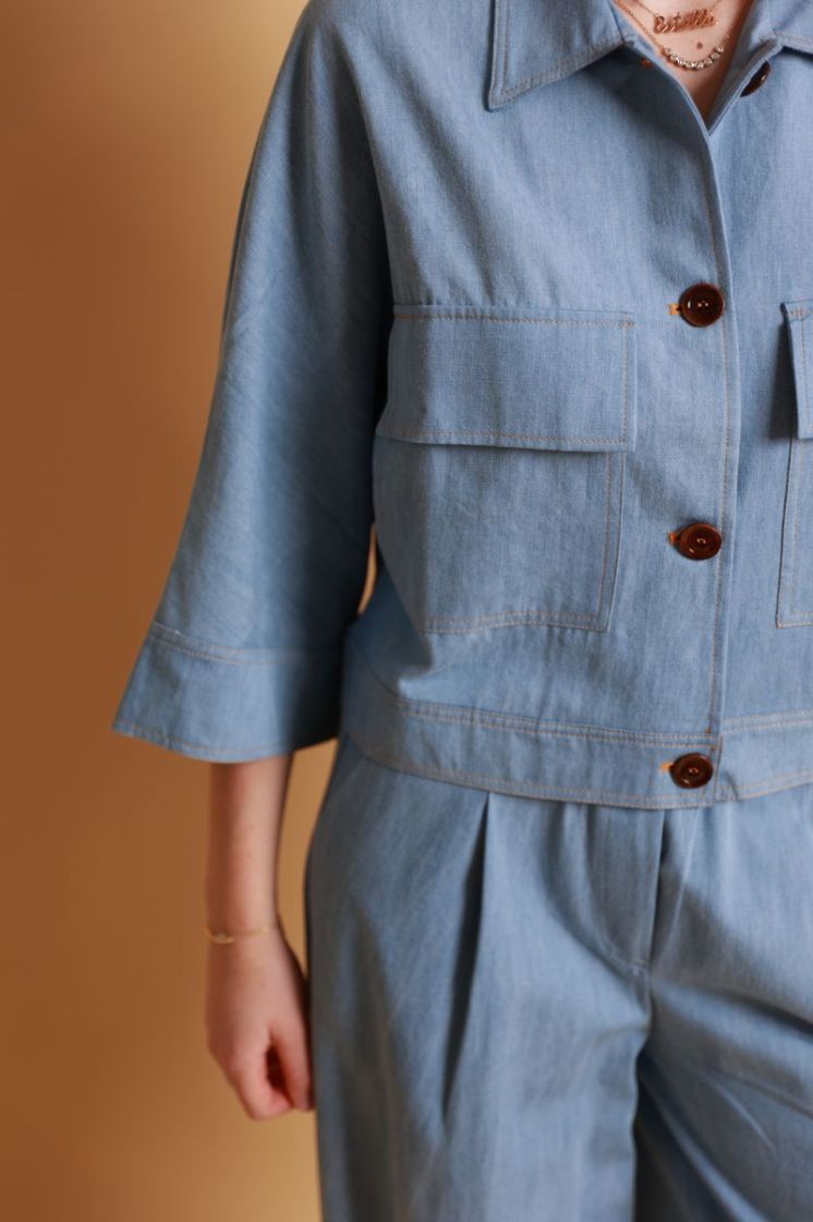 Veste etienne Indigo 