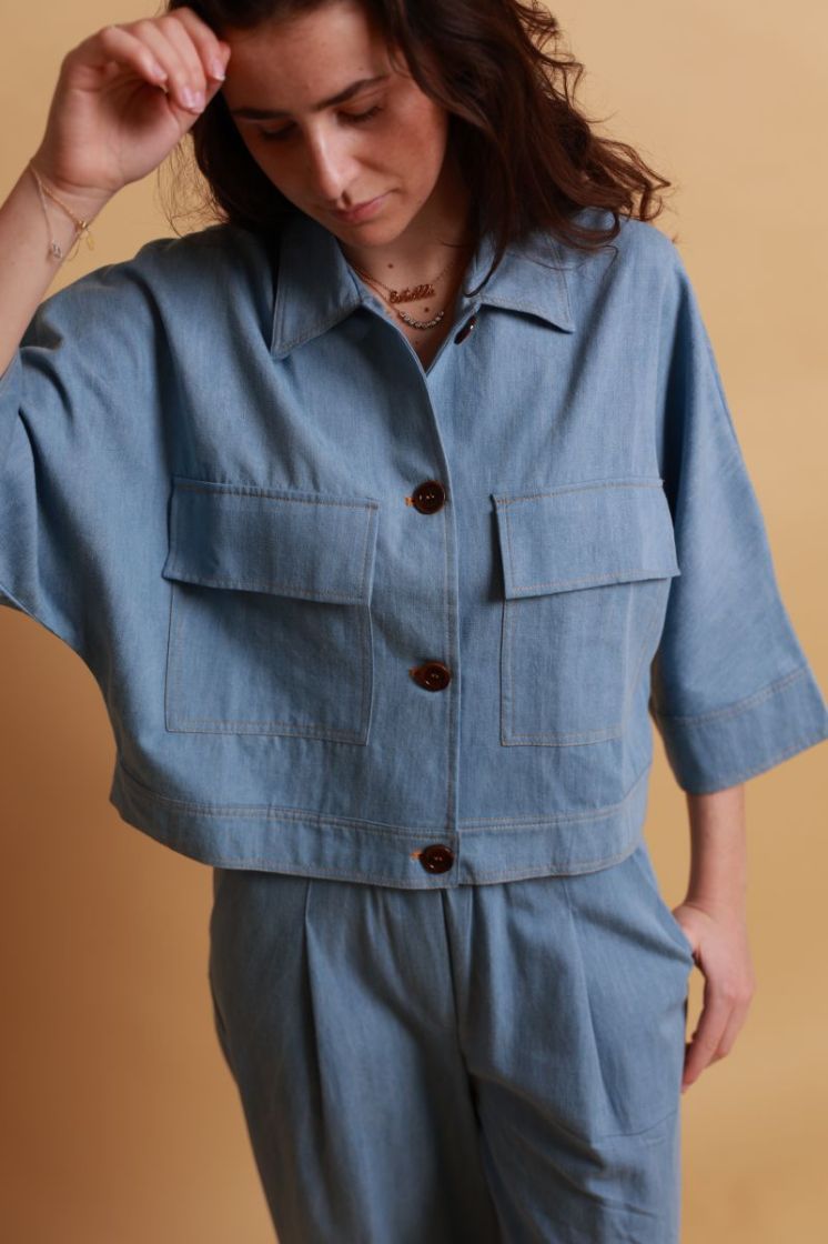 Veste etienne Indigo 