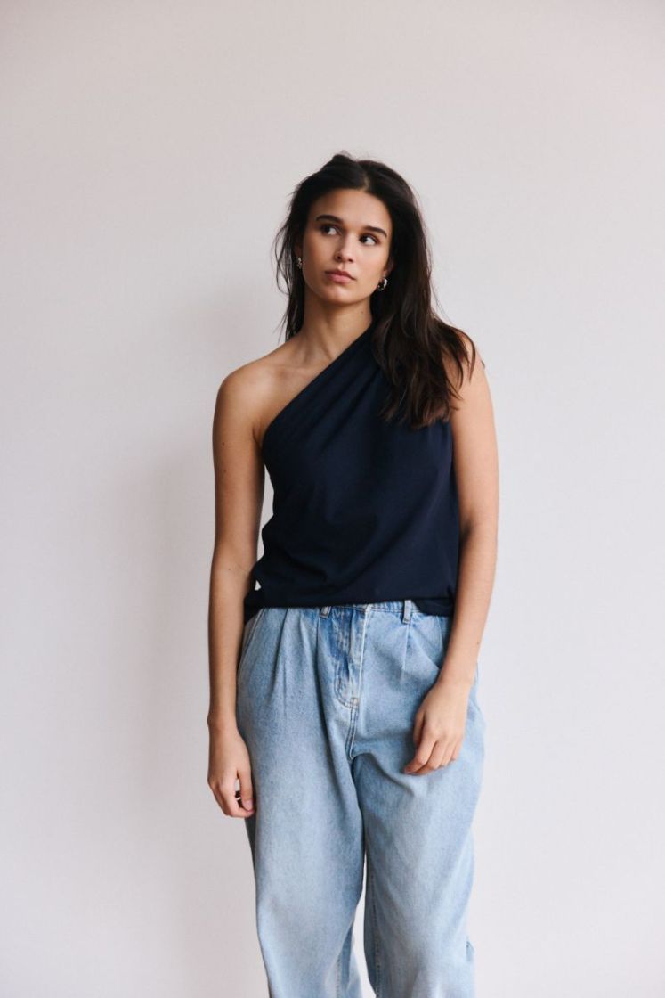 Una top  Dark blue