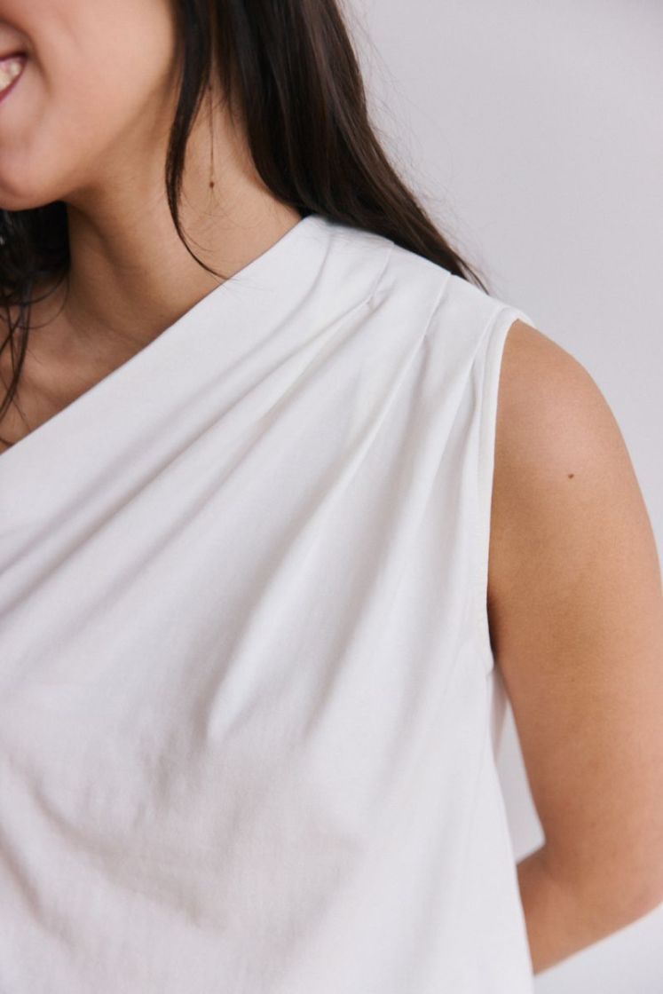 Una top  offwhite