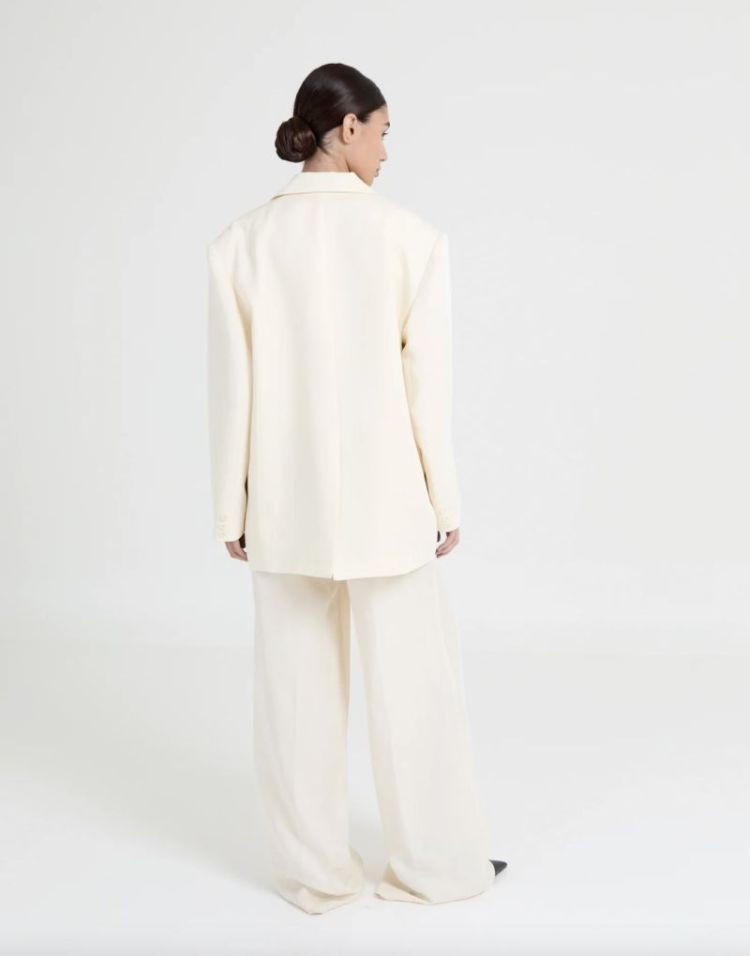 Judy oversized blazer Butter cream