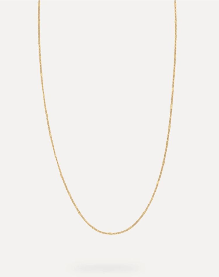 Charm necklace marine braids g gold