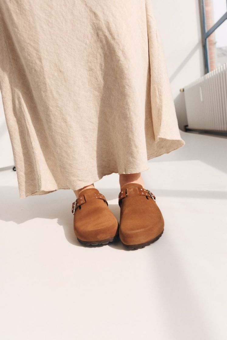 LouiseSW Slipper  Cognac
