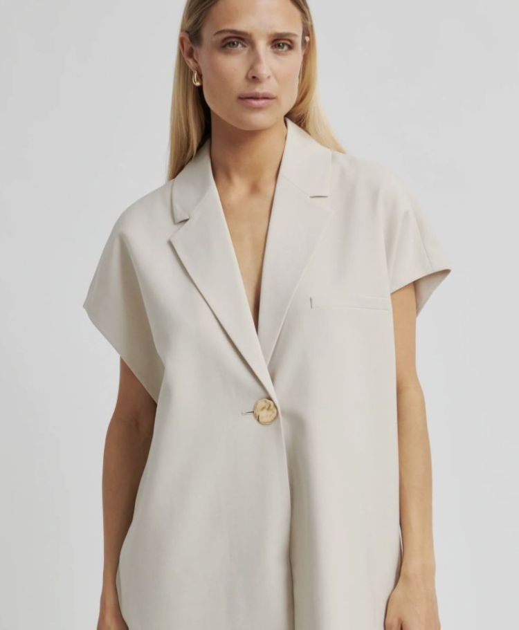 Blanca waistcoat Soft beige